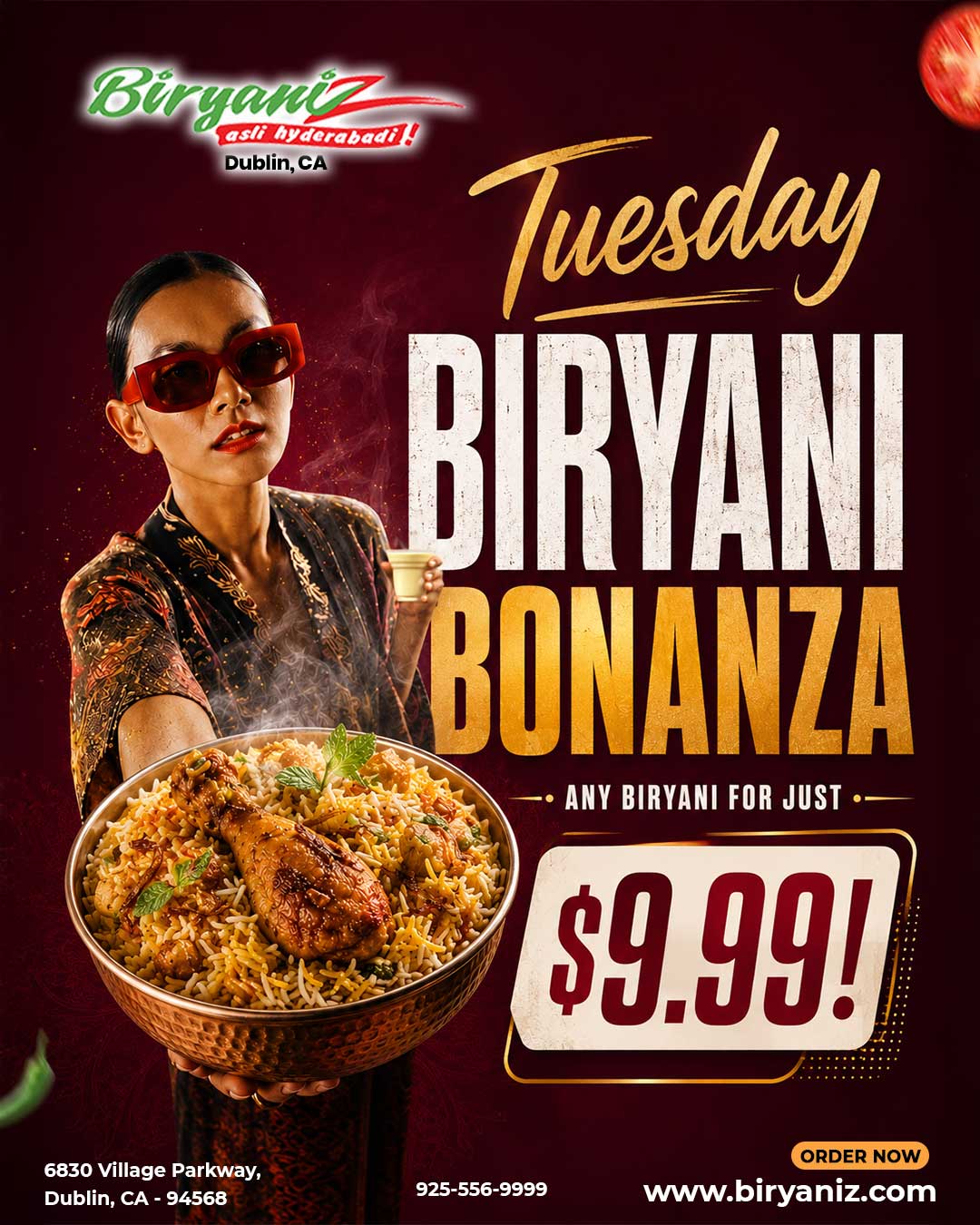 Tuesday Biryani Deal